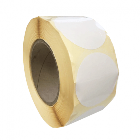 Feuille d'or des étiquettes autocollantes adhésives rondes en plastique -  Chine Impression des étiquettes autocollantes en plastique transparent,  Gold autocollants ronds