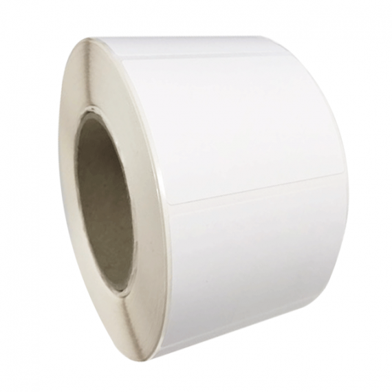 Etiquettes papier blanc haute brillance Laize étiquette 38.0 mm Hauteur  étiquette 38.1 mm Forme étiquette Rectangulaire Nombre étiquette 1600